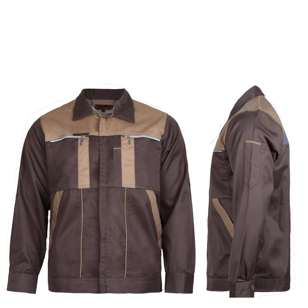 لباس کار سیناورک (شکلاتی-کرم)